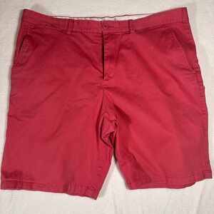 Old Navy Mens Ultimate Slim Red Chino Shorts Size 40 Casual